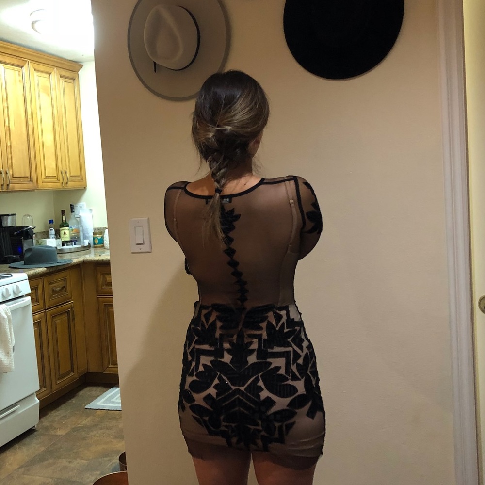 For love and lemons mesh dress